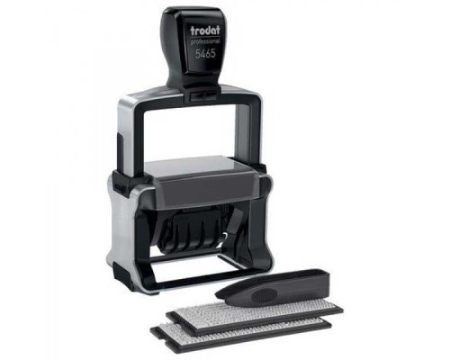  5465 TRODAT PROFESSIONAL 4.0 метал. самонаборный датер с размером поля 56Х33мм (4 строки), русс.