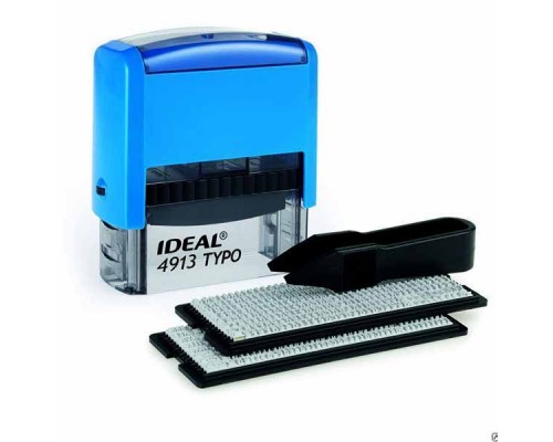 4913/DB TYPO IDEAL 2 кассы оснастка для самонаборного штампа 58х22мм.